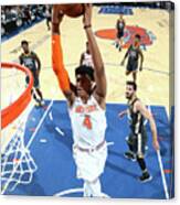 Golden State Warriors V New York Knicks Canvas Print