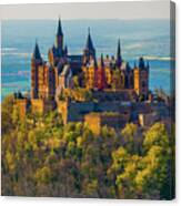 Hohenzollern Castle In Germany #3 Canvas Print