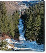 Manitou Incline In Winter #4 Canvas Print