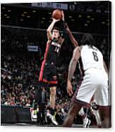 Miami Heat V Brooklyn Nets Canvas Print