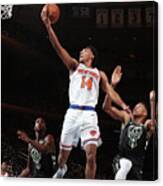 Milwaukee Bucks V New York Knicks Canvas Print