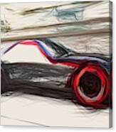 Opel Gt Draw #4 Canvas Print