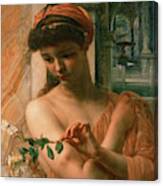 psyche in the Temple of Love Edward poynter painting Vintage Poster Wall Decor