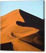 Red Sand Dunes Under The Morning Light #3 Canvas Print