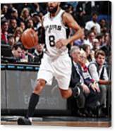 San Antonio Spurs V Brooklyn Nets Canvas Print