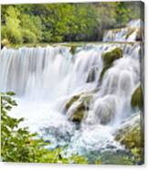 Krka Waterfalls, Krka National Park #30 Canvas Print