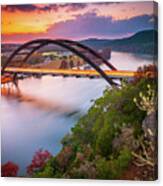 360 Bridge, Pennybacker, Austin, Texas Canvas Print
