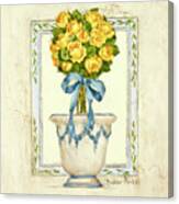 39133 Yellow Rose I Canvas Print