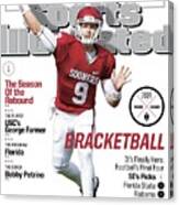 Bracketball 2014 College Football Preview Issue Sports Illustrated Cover Canvas Print