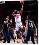 Chicago Bulls V Detroit Pistons Canvas Print