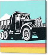 Hauling Truck #4 Canvas Print