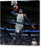 Indiana Pacers V New Orleans Pelicans #4 Canvas Print
