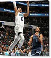 Memphis Grizzlies V Charlotte Hornets Canvas Print