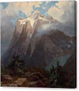 Mount Brewer From King's River Canyon, California #5 Canvas Print