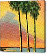 Palm Trees #4 Canvas Print