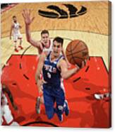 Philadelphia 76ers V Toronto Raptors Canvas Print