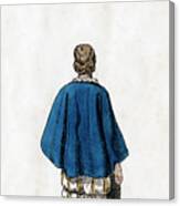 Theatre Costume Design For Shakespeares #4 Canvas Print