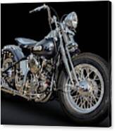 46 Harley Bobber Canvas Print
