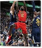 Atlanta Hawks V Utah Jazz #5 Canvas Print