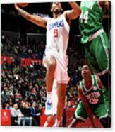 Boston Celtics V La Clippers #5 Canvas Print