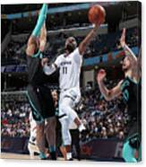 Charlotte Hornets V Memphis Grizzlies #5 Canvas Print