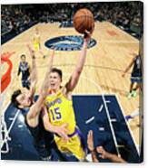 Los Angeles Lakers V Minnesota #5 Canvas Print