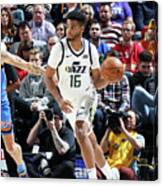 Oklahoma City Thunder V Utah Jazz Canvas Print
