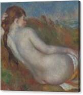 Reclining Nude Canvas Print