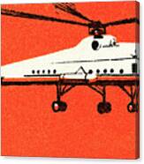 Helicopter #6 Canvas Print