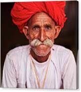 India, Rajasthan, Rabari Village #6 Canvas Print