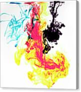 Ink In Cmyk Colors #6 Canvas Print