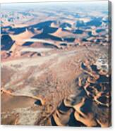Sossusvlei From The Air #6 Canvas Print