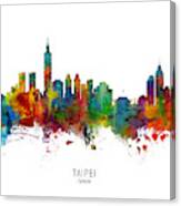 Taipei Taiwan Skyline Canvas Print