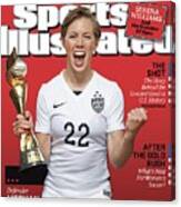 Us Womens National Team 2015 Fifa Womens World Cup Champions Sports Illustrated Cover Canvas Print