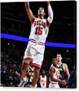 Chicago Bulls V Denver Nuggets Canvas Print