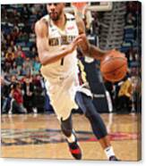 Dallas Mavericks V New Orleans Pelicans Canvas Print