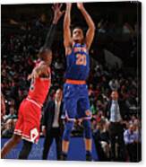 New York Knicks V Chicago Bulls Canvas Print
