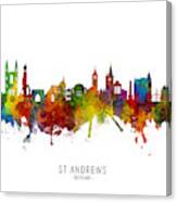 St Andrews Scotland Skyline #7 Canvas Print
