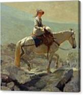 The Bridle Path, White Mountains Canvas Print