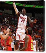 Atlanta Hawks V Miami Heat #8 Canvas Print