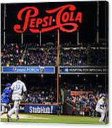 World Series - Kansas City Royals V New #8 Canvas Print