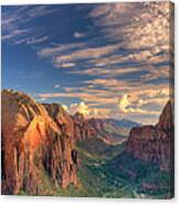 Zion Canyon, National Park #8 Canvas Print