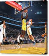 Charlotte Hornets V Golden State #9 Canvas Print