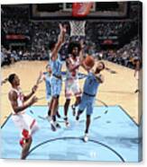 Chicago Bulls V Memphis Grizzlies #9 Canvas Print