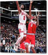 Chicago Bulls V Sacramento Kings #9 Canvas Print