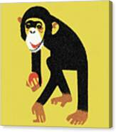 Monkey #9 Canvas Print