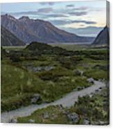 Mount Cook - New Zealand #9 Canvas Print