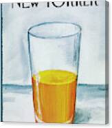 A Bit Of Oj To Start The Day Canvas Print