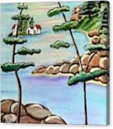 A Canadian Sunrise Canvas Print