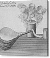 A Portable Smelting Furnace Canvas Print